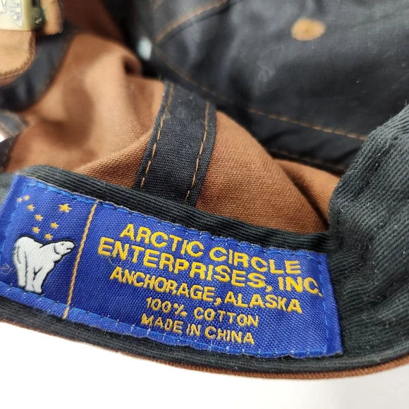 Brown Alaska Bear Cap - Picture 8 of 8